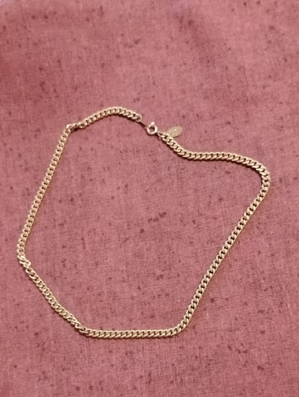 16" Miami Cuban Link 14 Kt Gp Chain